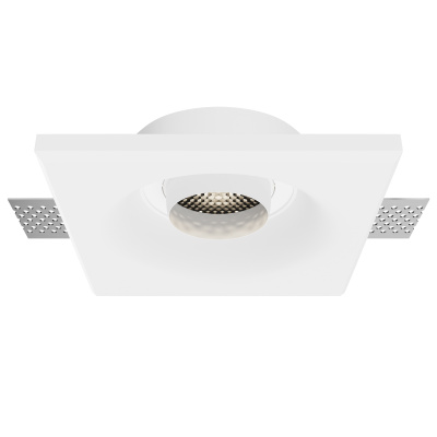 Встраиваемый светильник Maytoni Gyps Modern DL006-GU10-RD-W