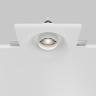 Встраиваемый светильник Maytoni Gyps Modern DL006-GU10-RD-W