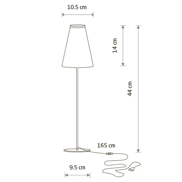 Настольная лампа Nowodvorski Trifle White 7758