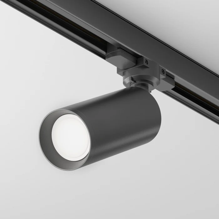 Трековый светильник Maytoni Focus TR028-3-GU10-B