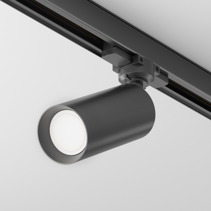 Трековый светильник Maytoni Focus TR028-3-GU10-B