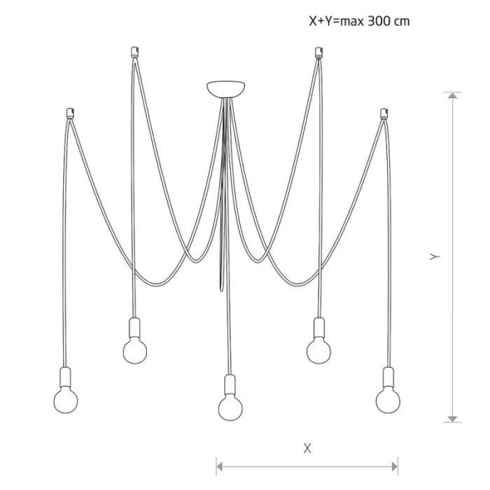 Подвесной светильник Nowodvorski Spider 9744
