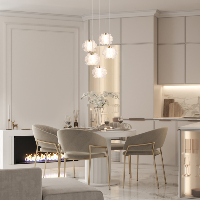 Подвесной светильник Freya Flower FR5579PL-L8BS