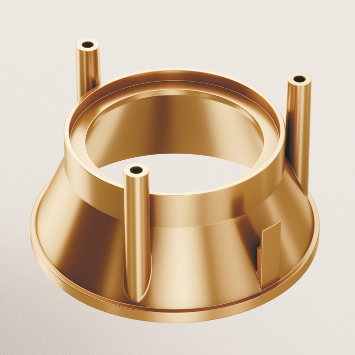 Декоративная рамка-отражатель для накладных светильников Maytoni Alfa LED C064-01MG