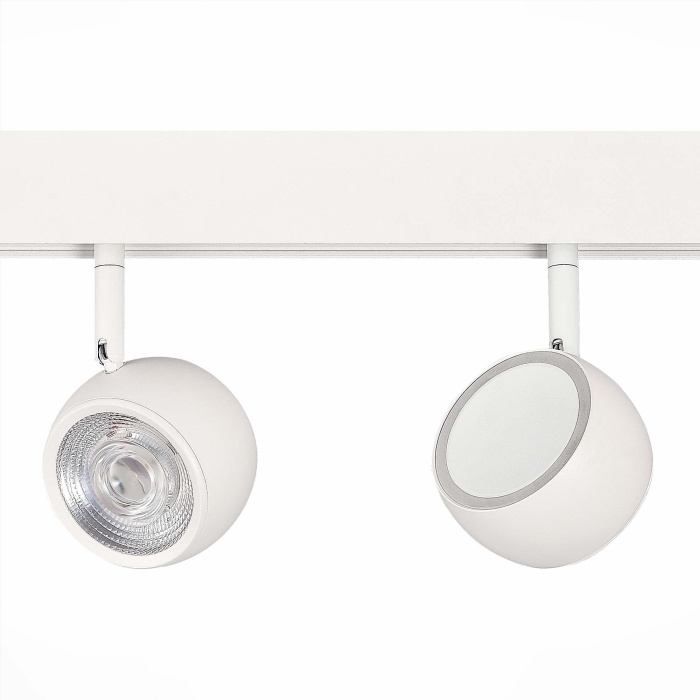 Магнитный трековый светильник Белый LED 1*10W 4000K 470Lm Ra>80 36° IP20 L120xW50xH176 ST355.546.10