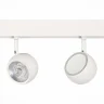 Магнитный трековый светильник Белый LED 1*10W 4000K 470Lm Ra>80 36° IP20 L120xW50xH176 ST355.546.10