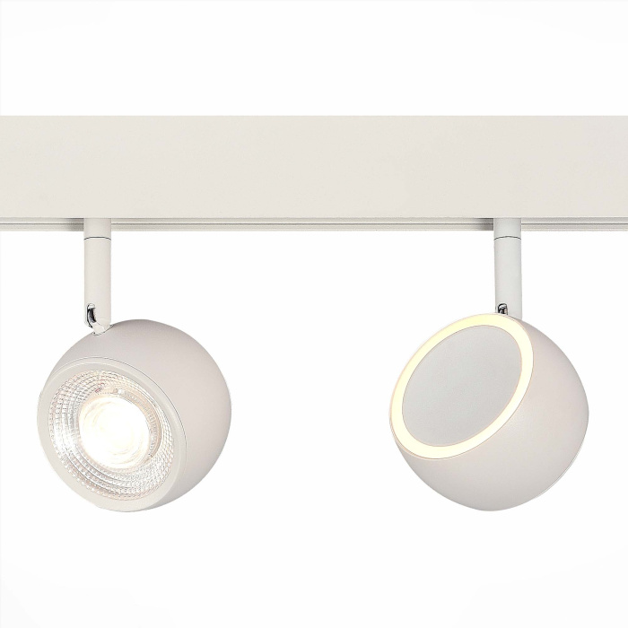 Магнитный трековый светильник Белый LED 1*10W 4000K 470Lm Ra>80 36° IP20 L120xW50xH176 ST355.546.10