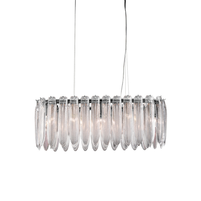 Подвесная люстра Delight Collection Piuma MD22027002-L82 matt black