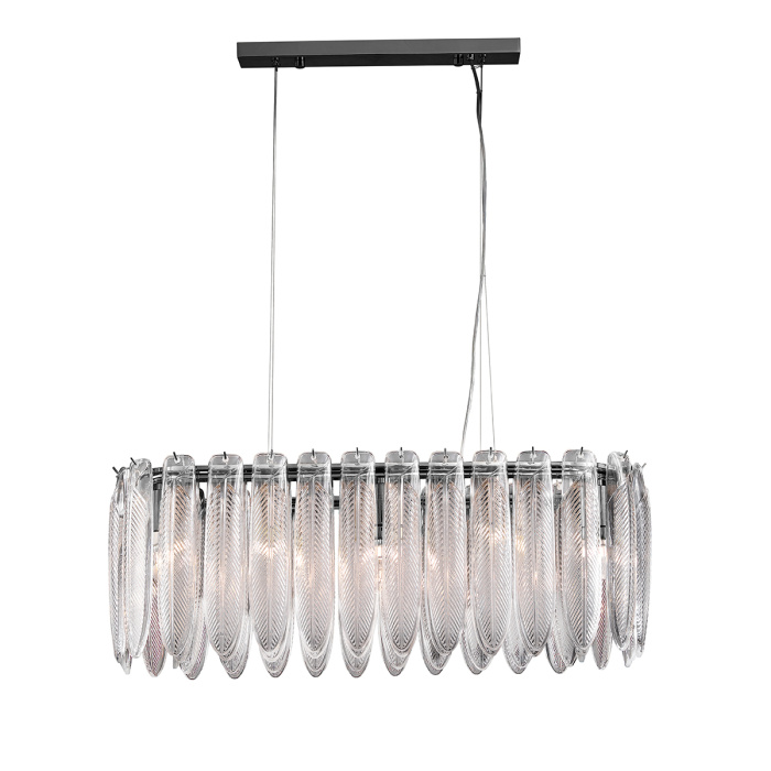 Подвесная люстра Delight Collection Piuma MD22027002-L82 matt black