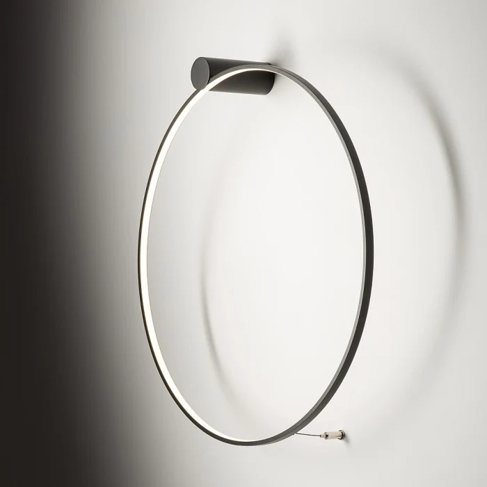 Настенно-потолочный светильник Nowodvorski Circolo Led M Black 10865