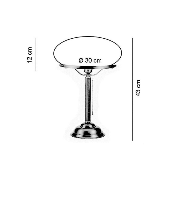 Настольная лампа Berliner Messinglampen Z3-125ebA