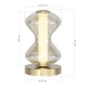 Прикроватная лампа ST-Luce золото/коньячный LED 1*6W 3000K SL6136.204.01