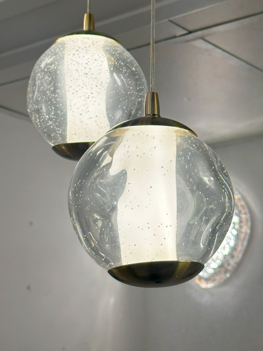 Подвесной светильник Delight Collection OD2437 OD2437-7 gold/clear