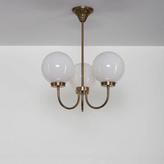 Люстра на штанге Berliner Messinglampen D119-120opB