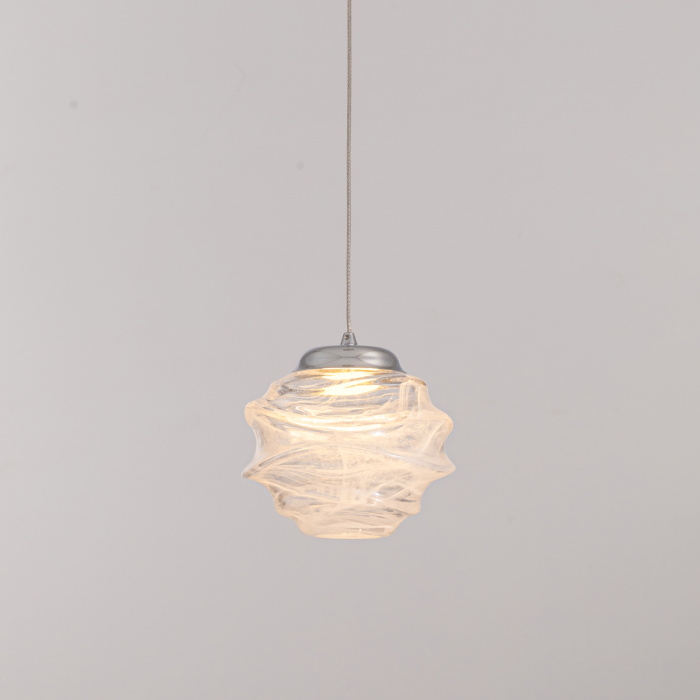 Подвесной светильник Delight Collection MD25030003 MD25030003-1A chrome/clear