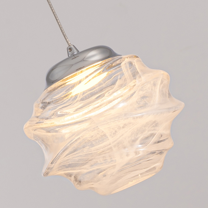 Подвесной светильник Delight Collection MD25030003 MD25030003-1A chrome/clear