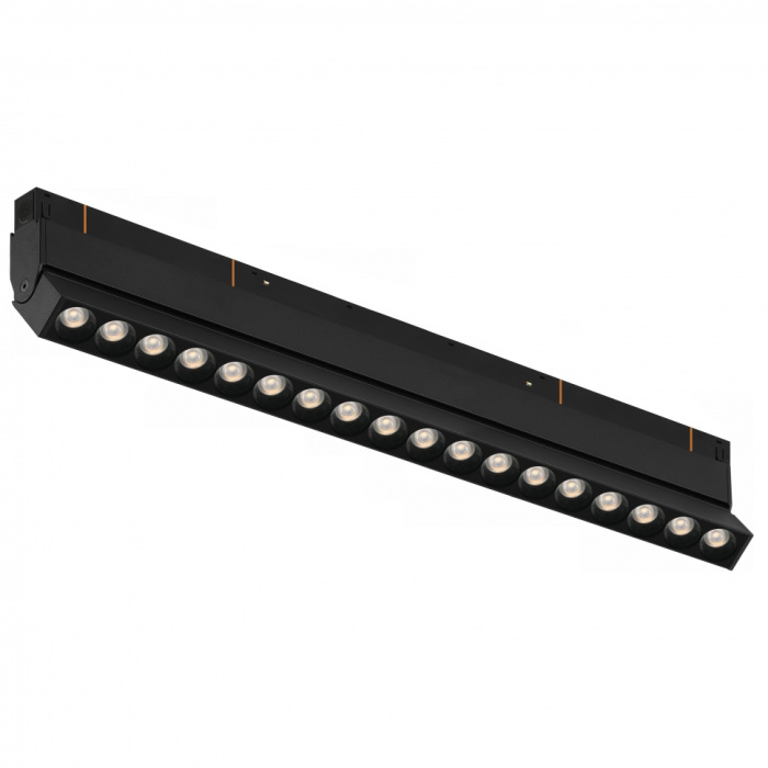 Светильник трековый магнитный поворотный iLedex VISION 4822-003-L350-18W-38DG-4000K-BK