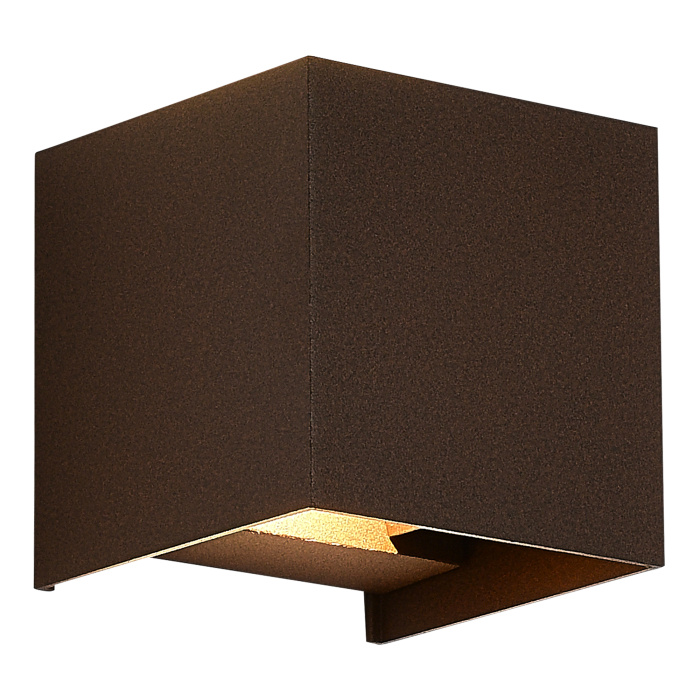 Светильник уличный настенный ST-Luce кортен/кортен LED 1*10W 2700K SL9513.601.01