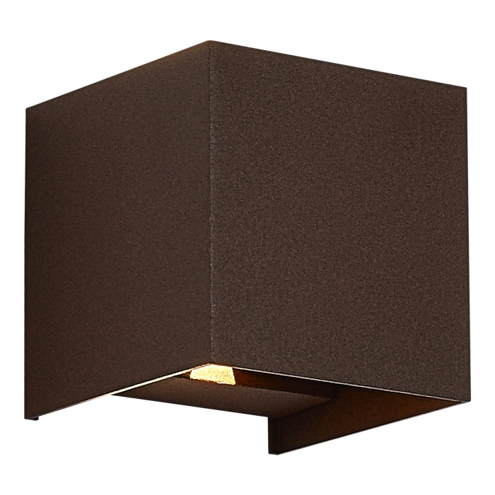 Светильник уличный настенный ST-Luce кортен/кортен LED 1*10W 2700K SL9513.601.01