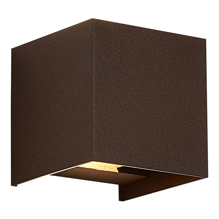 Светильник уличный настенный ST-Luce кортен/кортен LED 1*10W 2700K SL9513.601.01