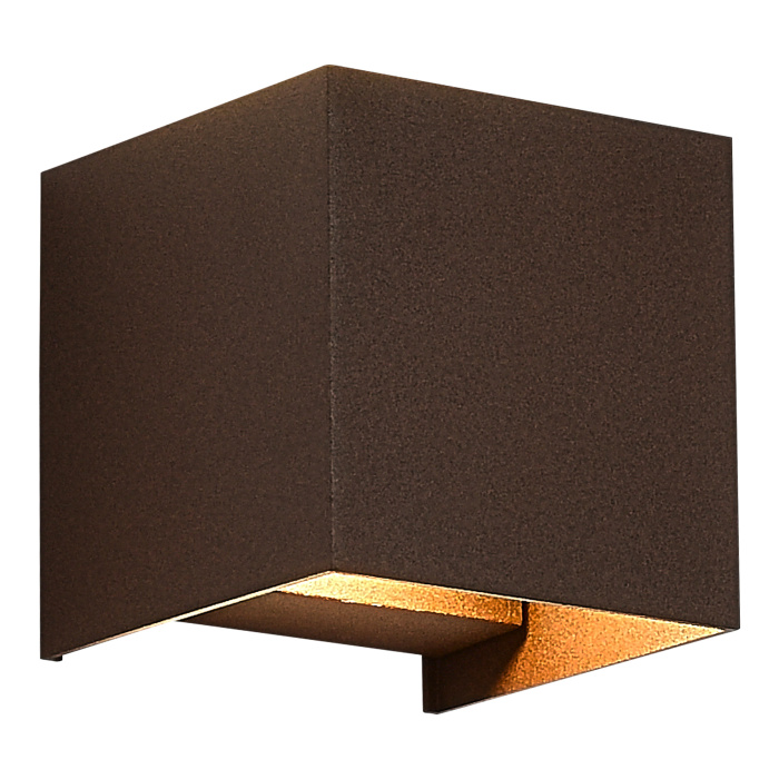 Светильник уличный настенный ST-Luce кортен/кортен LED 1*10W 2700K SL9513.601.01