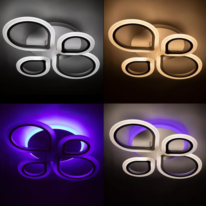 Потолочный светодиодный светильник Arte Lamp Camelia A2021PL-50WH