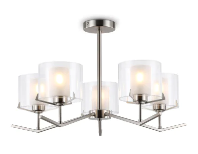 Люстра со стеклянными плафонами на штанге Ambrella light LH57001