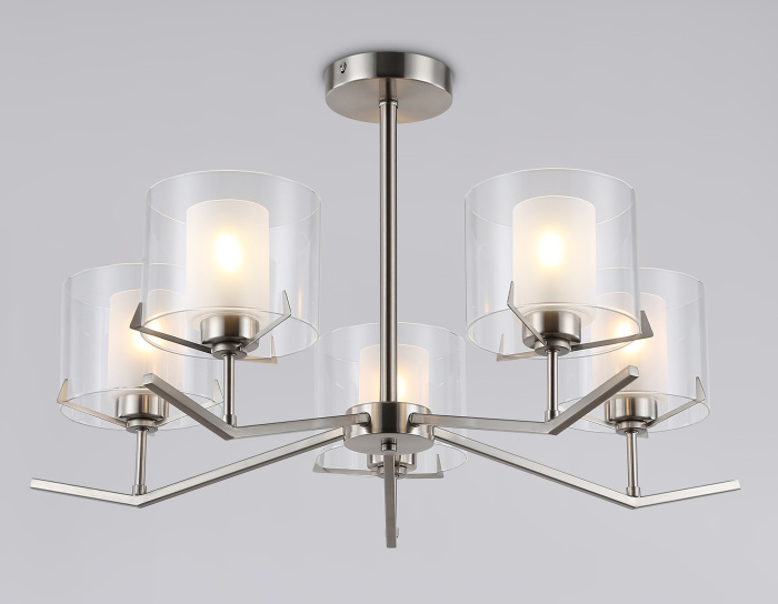 Люстра со стеклянными плафонами на штанге Ambrella light LH57001