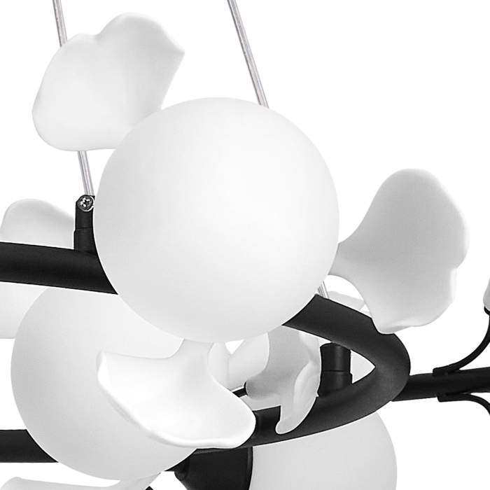 Люстра подвесная Lightstar Ceramo bw 799097