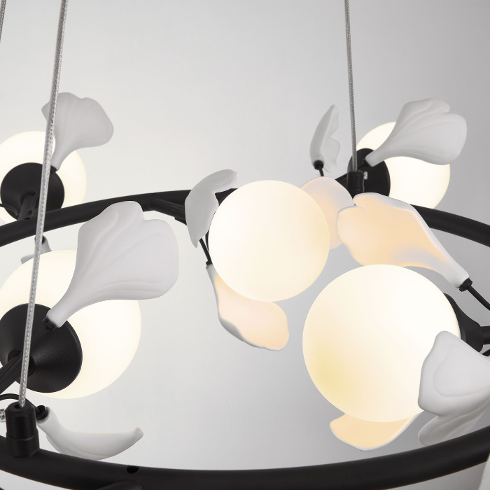 Люстра подвесная Lightstar Ceramo bw 799097