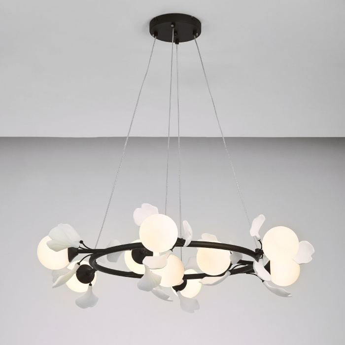 Люстра подвесная Lightstar Ceramo bw 799097