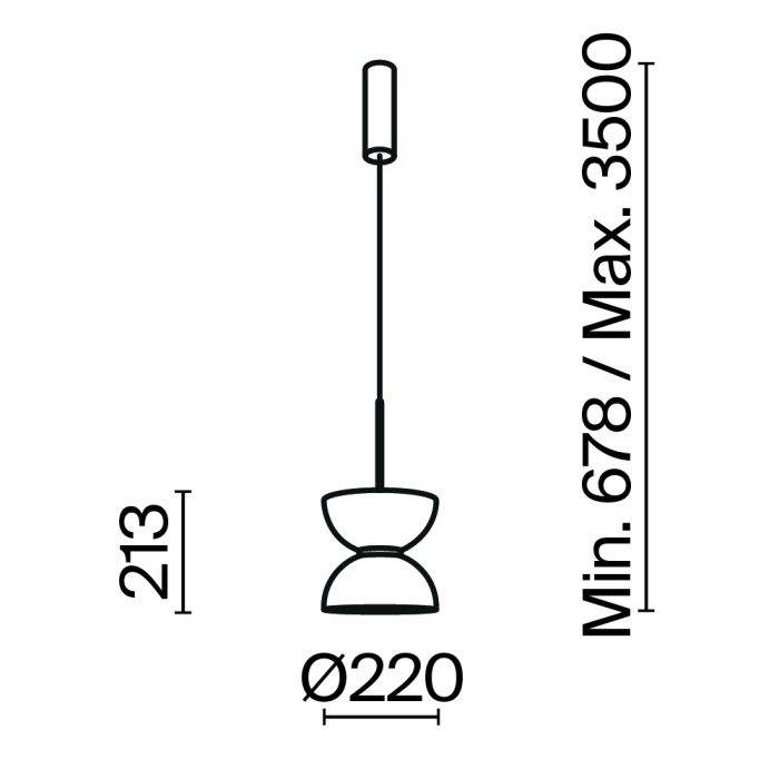 Подвесной светильник Maytoni Kyoto MOD178PL-L11G3K