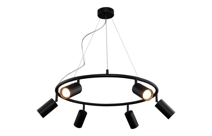 Люстра подвесная Crystal Lux RIVO SP6 BL