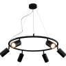 Люстра подвесная Crystal Lux RIVO SP6 BL