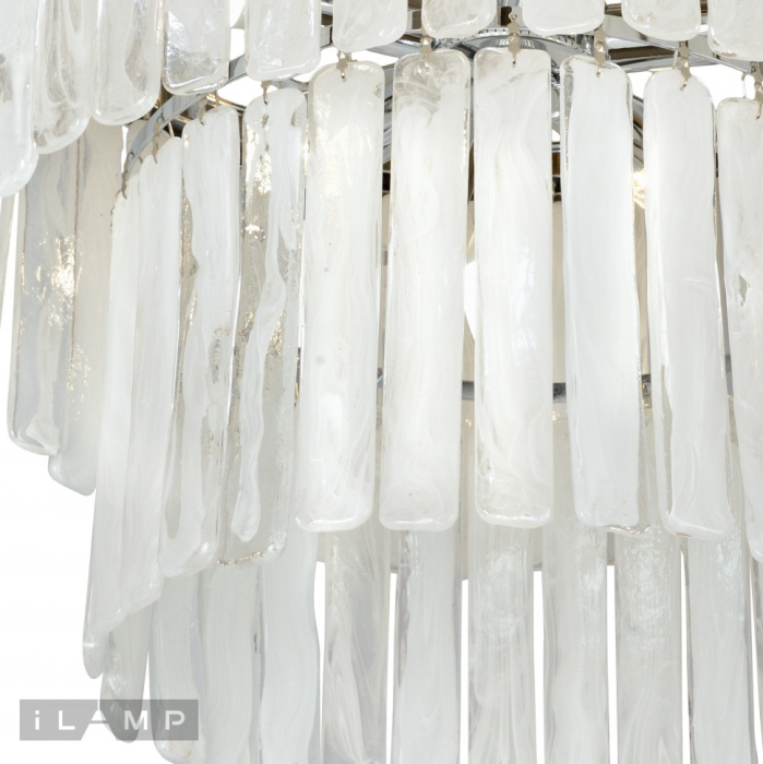 Подвесная люстра iLamp Ice 10529-5+1P Хром