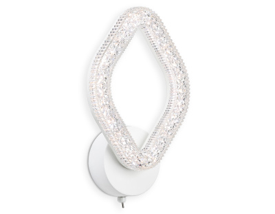 Настенный светодиодный светильник с выключателем на корпусе Ambrella light FA3931