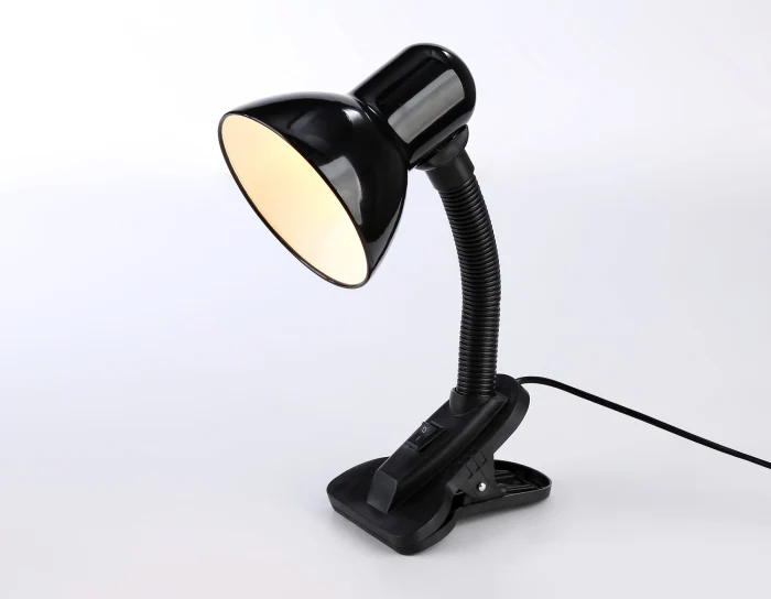 Настольная лампа со сменной лампой E27 с прищепкой Ambrella light DE7710