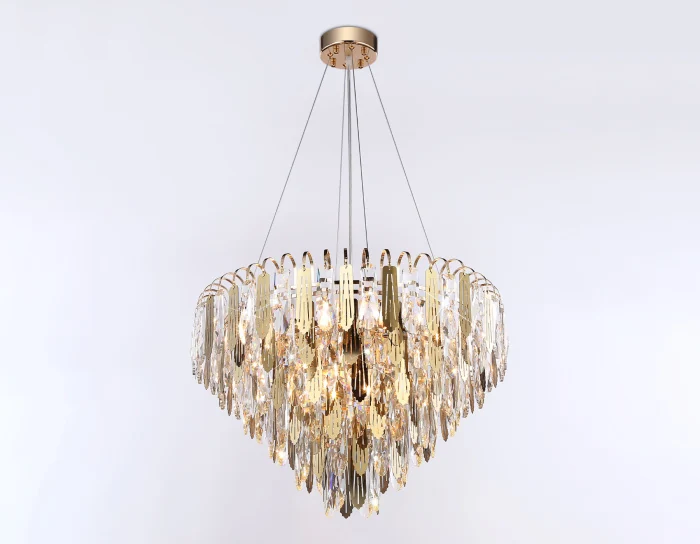 Подвесная люстра с хрусталем Ambrella light TR5258