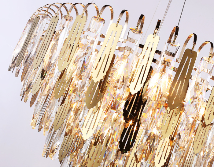 Подвесная люстра с хрусталем Ambrella light TR5258