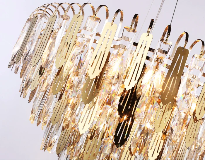 Подвесная люстра с хрусталем Ambrella light TR5258