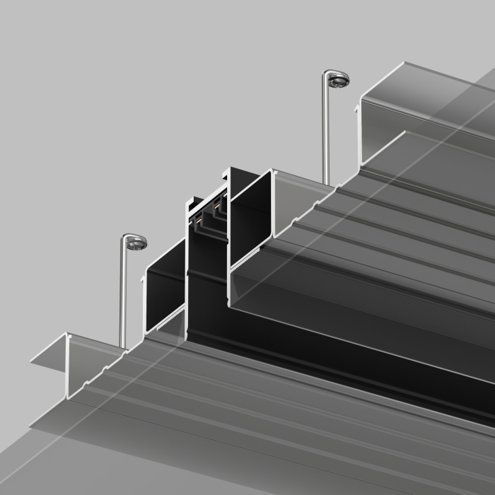 Шинопровод Denkirs SMART HIDE TR2013-BK