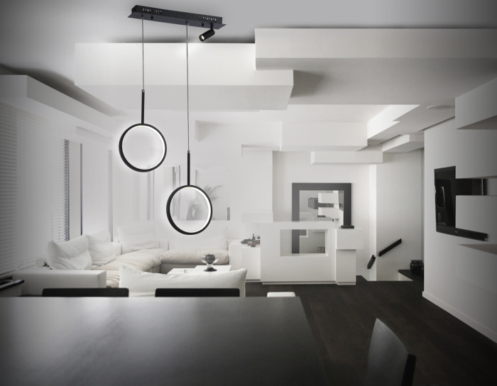 Подвесной светодиодный светильник с пультом Ambrella light FL5274