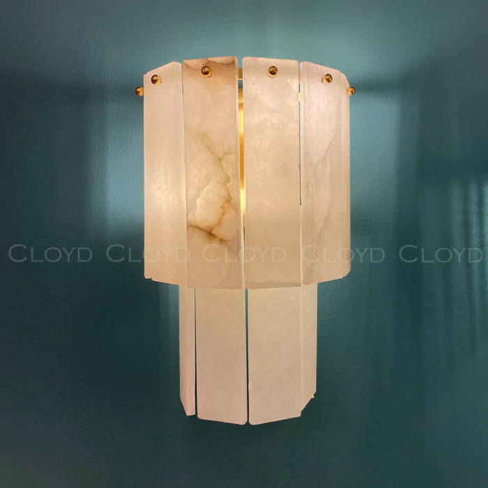 Бра Cloyd HERCULANUM W2 / выс. 28 см - латунь (арт.20405)