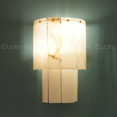 Бра Cloyd HERCULANUM W2 / выс. 28 см - латунь (арт.20405)