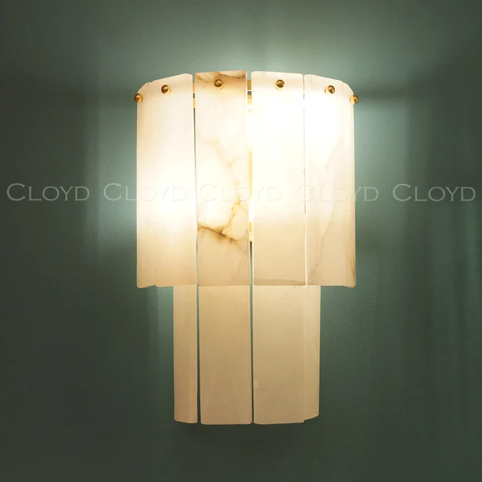 Бра Cloyd HERCULANUM W2 / выс. 28 см - латунь (арт.20405)