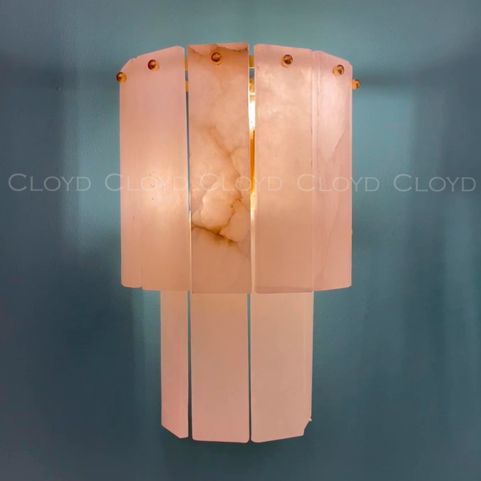 Бра Cloyd HERCULANUM W2 / выс. 28 см - латунь (арт.20405)