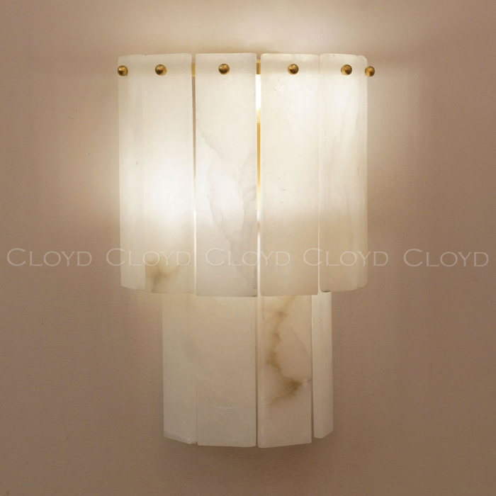 Бра Cloyd HERCULANUM W2 / выс. 28 см - латунь (арт.20405)