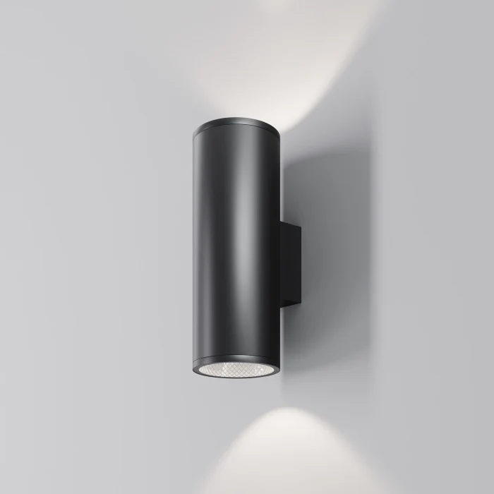 Уличный настенный светильник Maytoni Shim O514WL-L30B3K