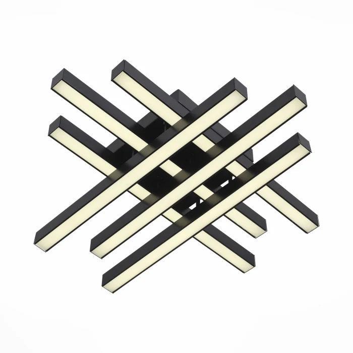 Светильник потолочный ST-Luce Черный/Черный LED 1*34W SL933.402.06