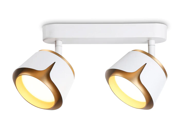 Настенно-потолочный поворотный спот со сменной лампой GX53 Ambrella light TN71229